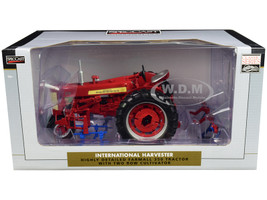 International Harvester Farmall 350 Front Rear Row Cultivators Classic Series 1/16 Diecast Model SpecCast ZJD1852