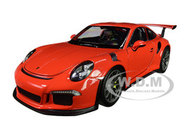 Porsche 911 GT3 RS Orange 1/24 1/27 Diecast Model Car Welly 24080