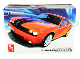 Skill 2 Model Kit 2008 Dodge Challenger SRT8 Showroom Replicas 1/25 Scale Model AMT AMT1075