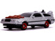 Back to the Future Time Machine 3 piece Set Nano Hollywood Rides Diecast Models Jada 31583