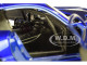 Mercedes AMG GT3 Bright Blue 1/24 Diecast Model Car Motormax 73386
