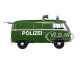 Volkswagen Type 2 T1 Police Van Polizei Dark Green 1/24 Diecast Model Car Motormax 79574