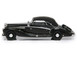 1938 Maybach SW38 Cabriolet A Spohn Top Up Black Limited Edition 250 pieces Worldwide 1/43 Model Car Esval Models EMGEMB436 B