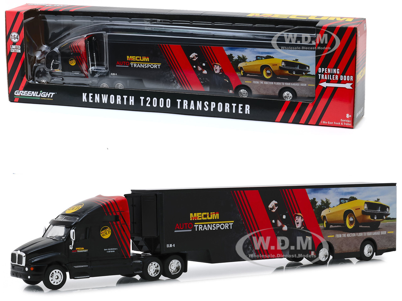 Kenworth T2000 Mecum Auto Transport Transporter From The