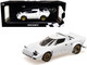 1974 Lancia Stratos White Limited Edition 300 pieces Worldwide 1/18 Diecast Model Car Minichamps 155741700