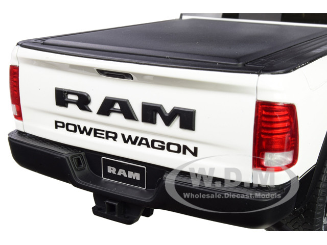 Ram 2500 Power Wagon Pickup Truck Bed Cover White 1 18 Model Car Gt Spirit Gt790