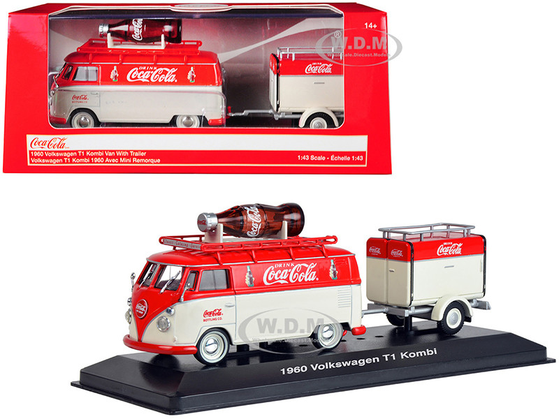 Coca-Cola '62 Volkswagen Cargo Van 1:43 Scale BRAND NEW 
