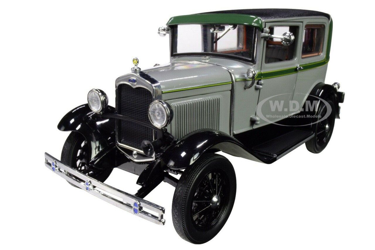1931 Ford Model A Tudor Dawn Gray Green 