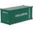 20' Dry Goods Sea Container China Shipping Green Transport Series 1/50 Model Diecast Masters 91025 C