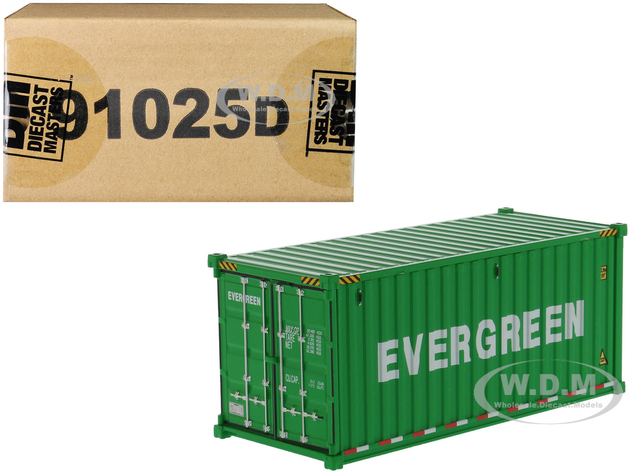 Diecast Masters 91025D EverGreen 1:50 scale 20' Dry goods sea container 