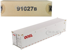 40' Dry Goods Sea Container OOCL White Transport Series 1/50 Model Diecast Masters 91027 B