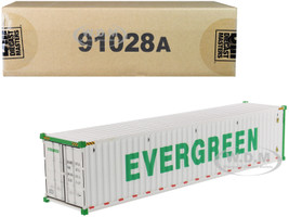 40' Refrigerated Sea Container EverGreen White Transport Series 1/50 Model Diecast Masters 91028 A