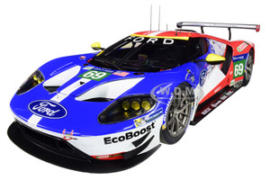 Ford GT #66 B. Johnson S. Mucke O. Pla Le Mans 2016 1/18 Model Car