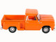 1965 Chevrolet C10 Stepside Pickup Truck Orange 1/87 HO Scale Diecast Model Car Oxford Diecast 87CP65002