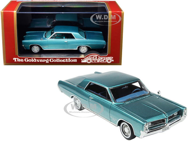 1964 Pontiac Grand Prix Aquamarine Metallic Limited Edition To 210 Pieces Worldwide 1 43 Model Car By Goldvarg Collection