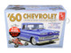 Skill 2 Model Kit 1960 Chevrolet Custom Fleetside Pickup Truck Go Kart 1/25 Scale Model AMT AMT1063 M