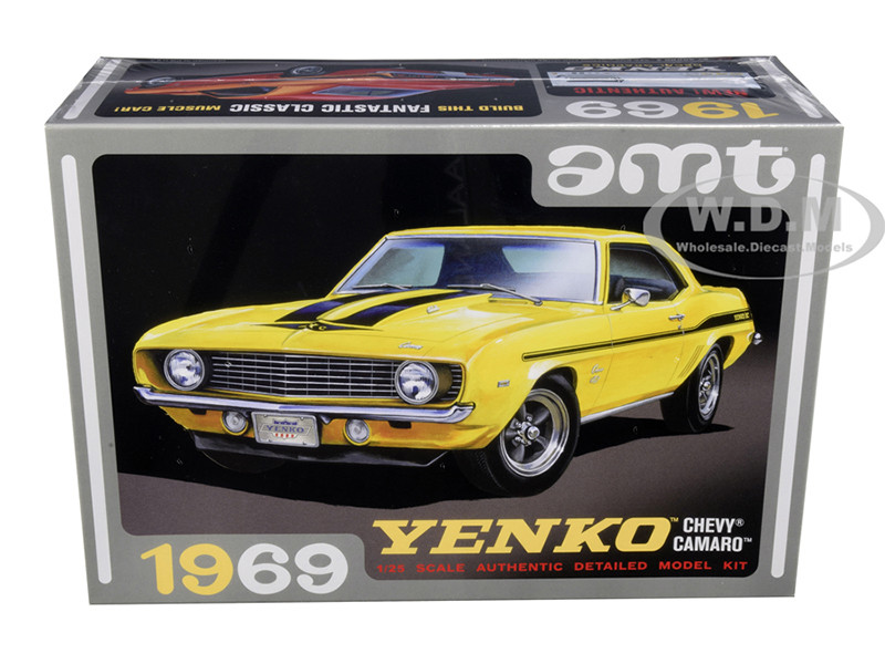 Skill 2 Model Kit 1969 Chevrolet Camaro Yenko 1/25 Scale Model AMT AMT1093