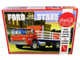 Skill 3 Model Kit Ford C600 Stake Bed Truck Two Coca Cola Vending Machines 1/25 Scale Model AMT AMT1147