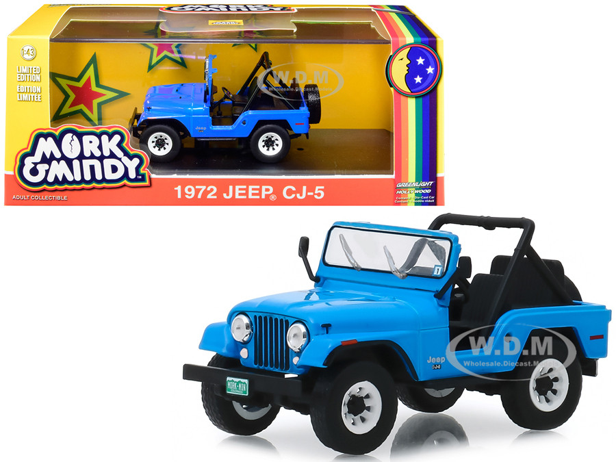 1//43 Jeep Cj 5-Los Ángeles de Charlie 1980-86333 Greenlight Collectibles