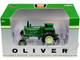 White Oliver 1955 Wide Front Tractor Green 1/64 Diecast Model SpecCast SCT680