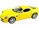 Alfa Romeo 8C Competizione Yellow 1/18 Diecast Model Car Bburago 12077
