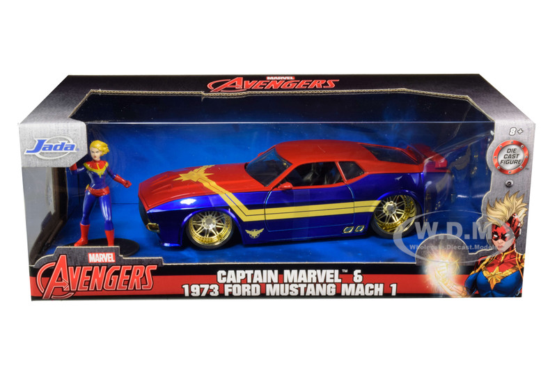 Amazon.com: Jada 1:24 Diecast 1973 Ford Mustang Mach 1 with