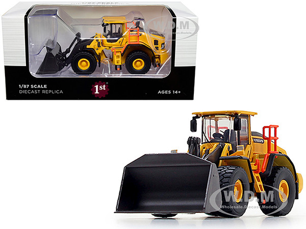 AC/DC NEW DIECAST IN DISPLAY CASE 1:87 VOLVO CONSTRUCTION WHEEL LOADER 