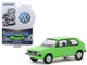 1975 Volkswagen Rabbit Bright Green Club Vee V-Dub Series 10 1/64 Diecast Model Car Greenlight 29980 D