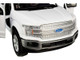2019 Ford F-150 Lariat Crew Cab Pickup Truck White 1/24 1/27 Diecast Model Car Motormax 79363