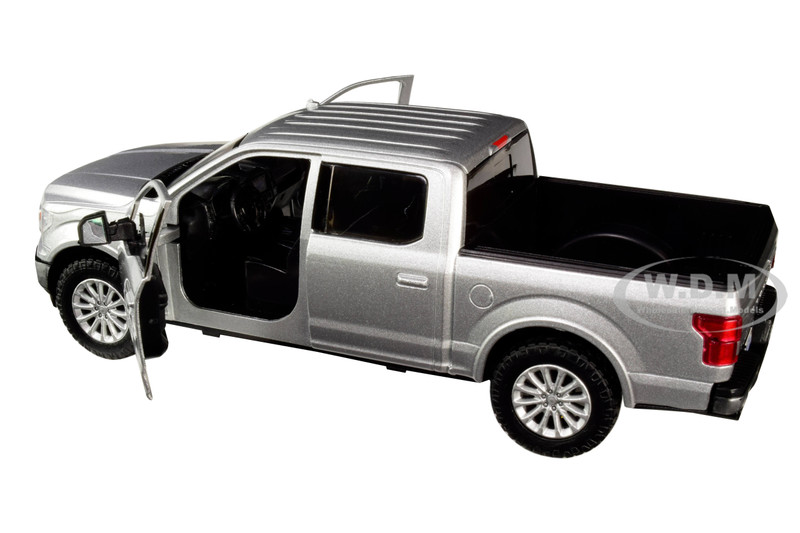 2019 Ford F150 Limited Crew Cab Pickup Silver 1:24 Model Motormax 79364SIL*