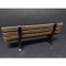 Park Bench 2 piece Accessory Set for 1/24 Scale Models American Diorama 38436