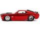 1970 Ford Mustang Boss 429 Candy Red Black Hood Bigtime Muscle 1/24 Diecast Model Car Jada 31648