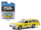 1988 Ford LTD Crown Victoria Wagon Taxicab Yellow Cab of Coronado California Hobby Exclusive 1/64 Diecast Model Car Greenlight 30122