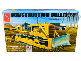 Skill 3 Model Kit Construction Bulldozer 1/25 Scale Model AMT AMT1086