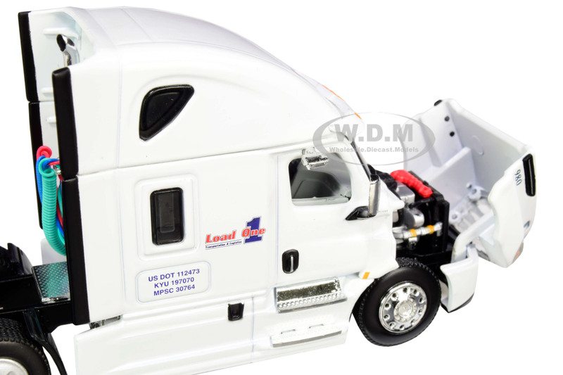 DCP WHITE FREIGHTLINER 2018 CASCADIA HIGH ROOF SLEEPER CAB ONLY 1/64 60-0587 C 