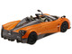 Pagani Huayra Roadster Arancio Saint Tropez Orange Metallic Limited Edition 2400 pieces Worldwide 1/64 Diecast Model Car True Scale Miniatures MGT00078