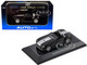 2004 Ford Shelby Cobra Concept Ebony Black Metallic Bright Argent Silver Stripes 1/64 Diecast Model Car Autoart 20542
