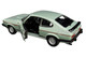 1973 Ford Capri Light Green Metallic 1/24 Diecast Model Car Bburago 21093