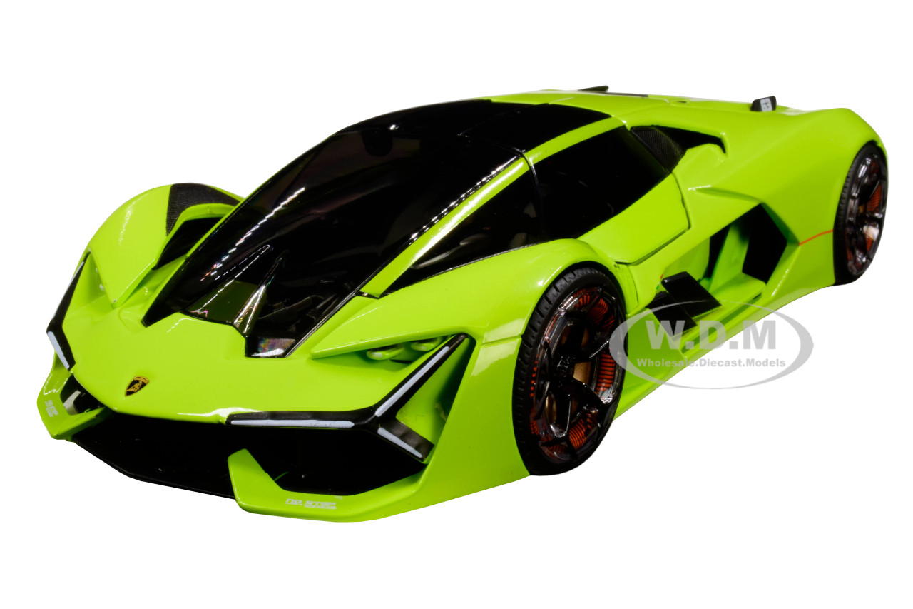 Bburago 1 24 Green Lamborghini TERZO MILLENNIO Diecast Model Car for sale online