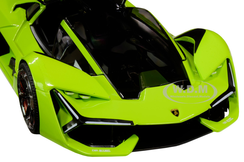 Lamborghini Terzo Millennio Lime Green Black Top Carbon
