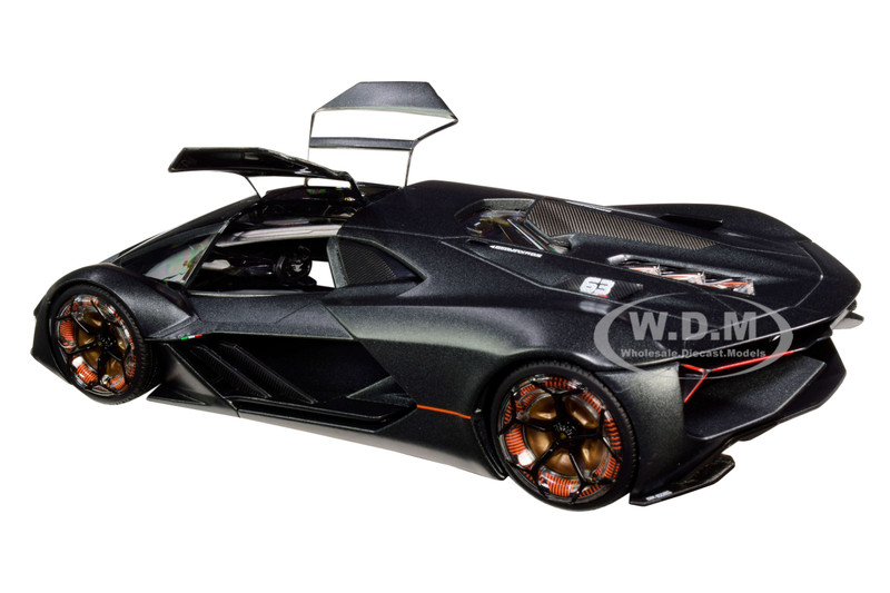 Lamborghini Terzo Millennio Dark Gray Metallic Black Top Carbon