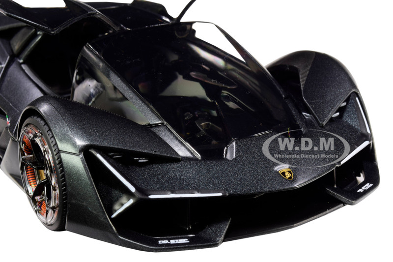Lamborghini Terzo Millennio Dark Gray Metallic Black Top
