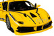 Ferrari 488 Challenge #25 Yellow Blue Stripes Ferrari Racing 1/24 Diecast Model Car Bburago 26307