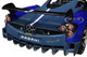 Pagani Huayra BC Blu Francia Candy Blue Carbon Accents 1/18 Model Car Autoart 78277