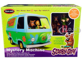 Skill 1 Snap Model Kit The Mystery Machine Two Figurines Scooby-Doo and Shaggy 1/25 Scale Model Polar Lights POL901 M
