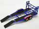 Tandem Car Trailer Tire Rack Blue Mopar 1/43 Scale Model Cars GMP 14310