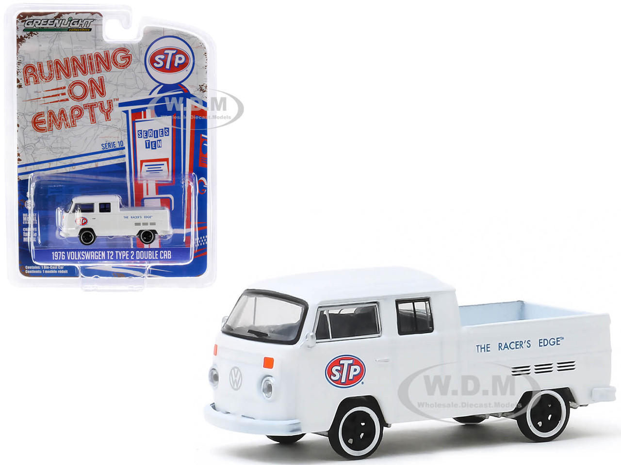 1967-1979 VW VOLKSWAGEN TYPE 2 DOUBLE CAB PICKUP 1:64 SCALE DIECAST MODEL CAR 