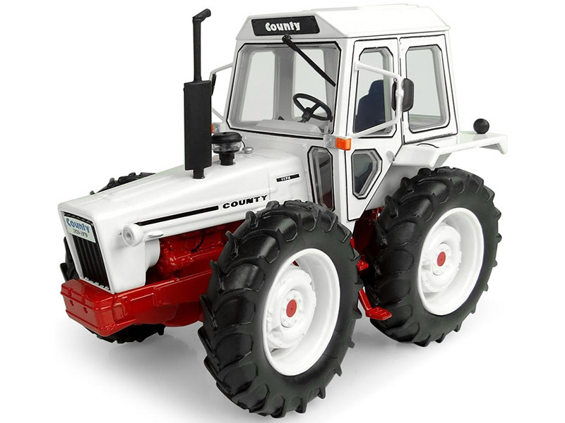 Ford County 1174 White Red Tractor Limited Edition 1000 pieces Worldwide 1/32 Diecast Model Universal Hobbies UH6214