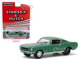 1966 Ford Mustang Fastback Green Starsky and Hutch 1975 1979 TV Series Hollywood Special Edition 1/64 Diecast Model Car Greenlight 44855 B