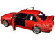 1986 BMW E30 M3 Red 1/18 Diecast Model Car Solido S1801502
